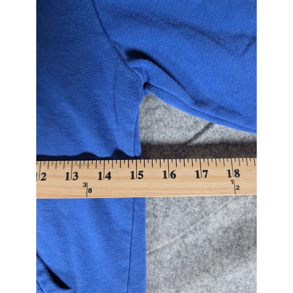 The North Face Kids Youth Blue Hoodie Pullover Logo Pocket Size S/P‎ 7/8